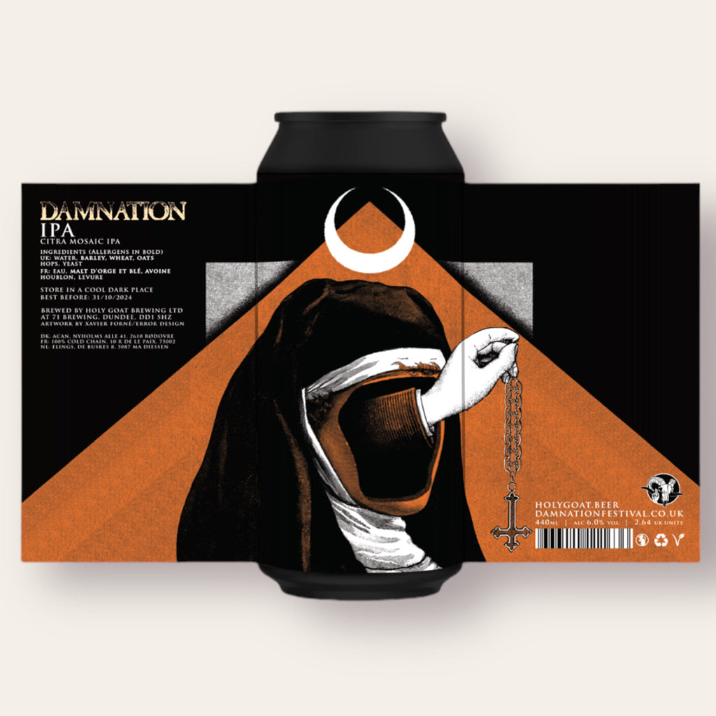 Buy Holy Goat - Damnation IPA | Free Delivery