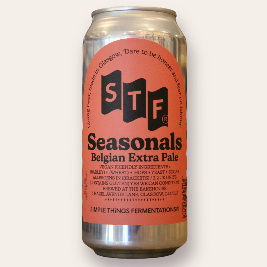 Buy Simple Things Fermentation - Seasonals Belgian Extra Pale | Free Delivery