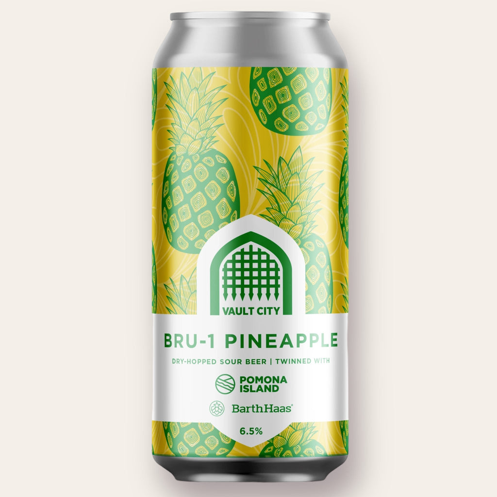Buy Vault City - Bru-1 Pineapple Sour (collab Pomona Island x BarthHass) | Free Delivery