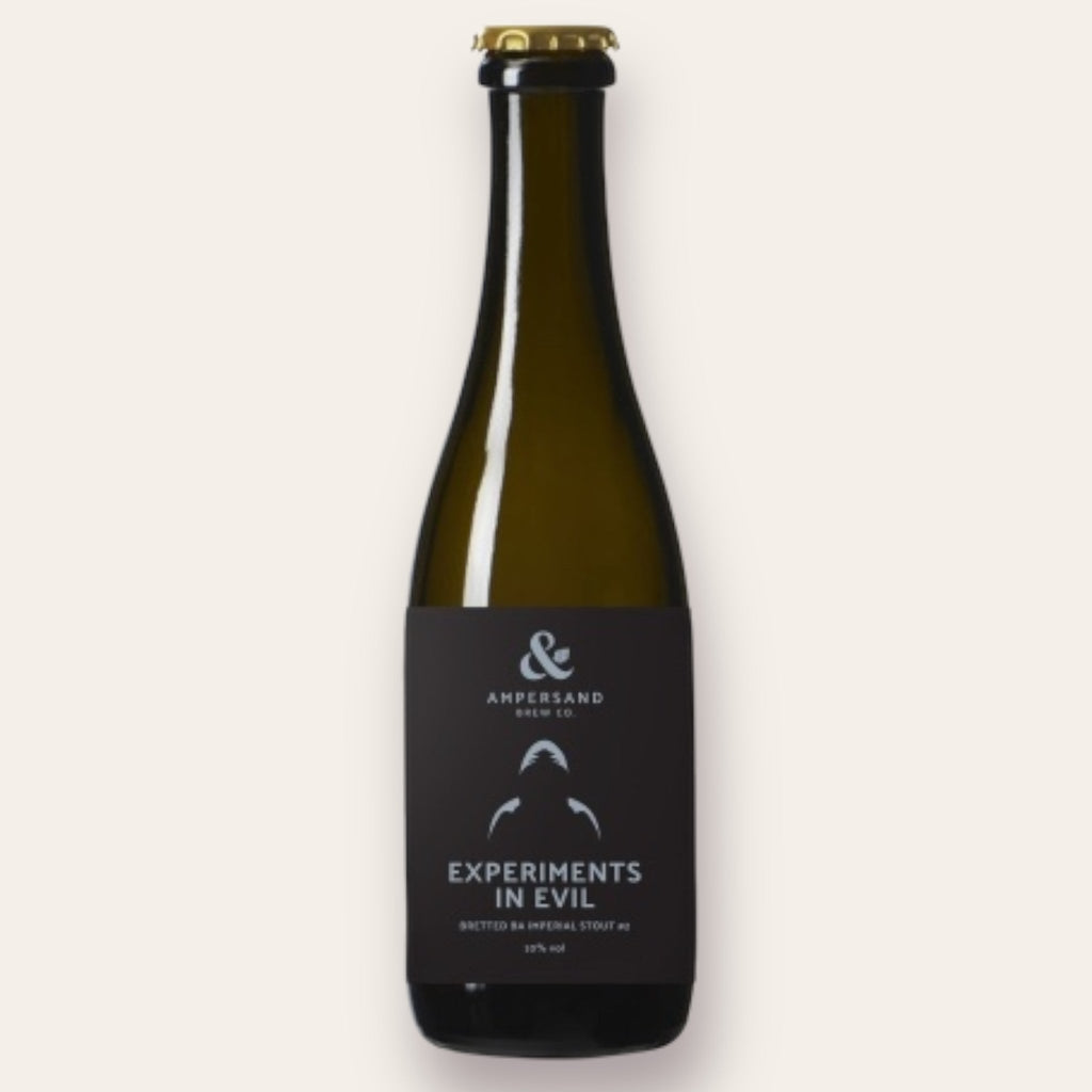 A 750ml Bottleof Beer from Ampersand - Experiments In Evil Brett #3 | Imperial Stout - available from Grunting Growler Craft Beer)