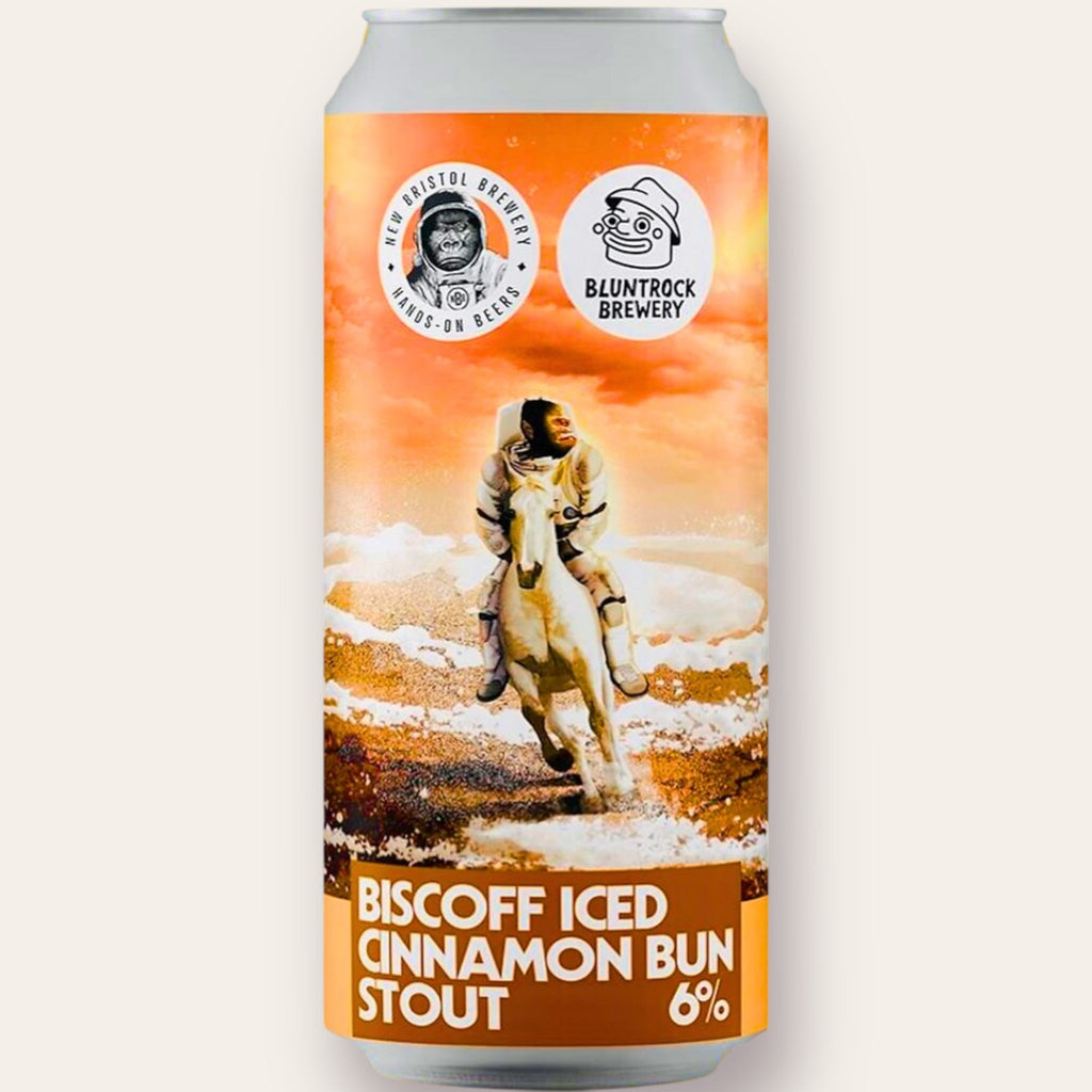 Buy New Bristol - Biscoff Iced Cinnamon Bun Stout (collab Bluntrock) | Free Delivery