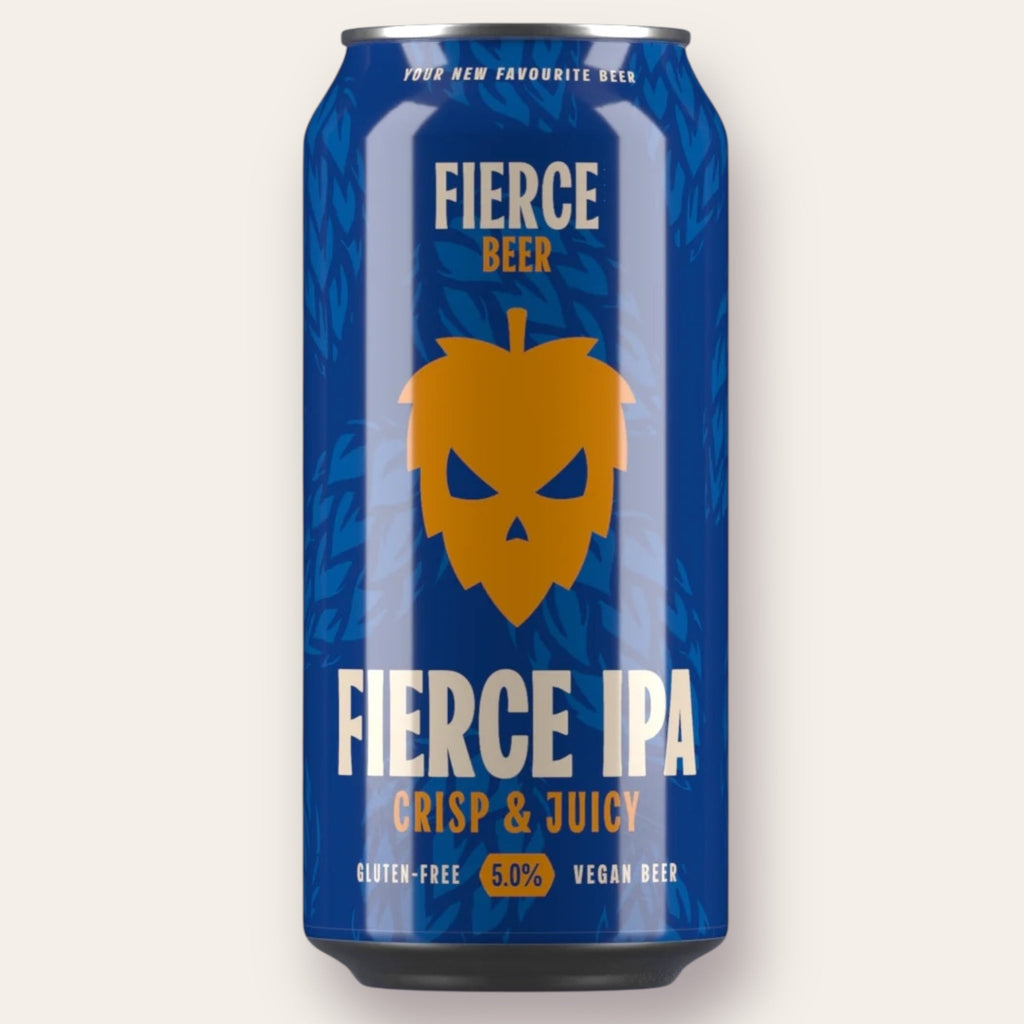 A 440ml Canof Beer from Fierce - Fierce IPA | IPA - available from Grunting Growler Craft Beer)
