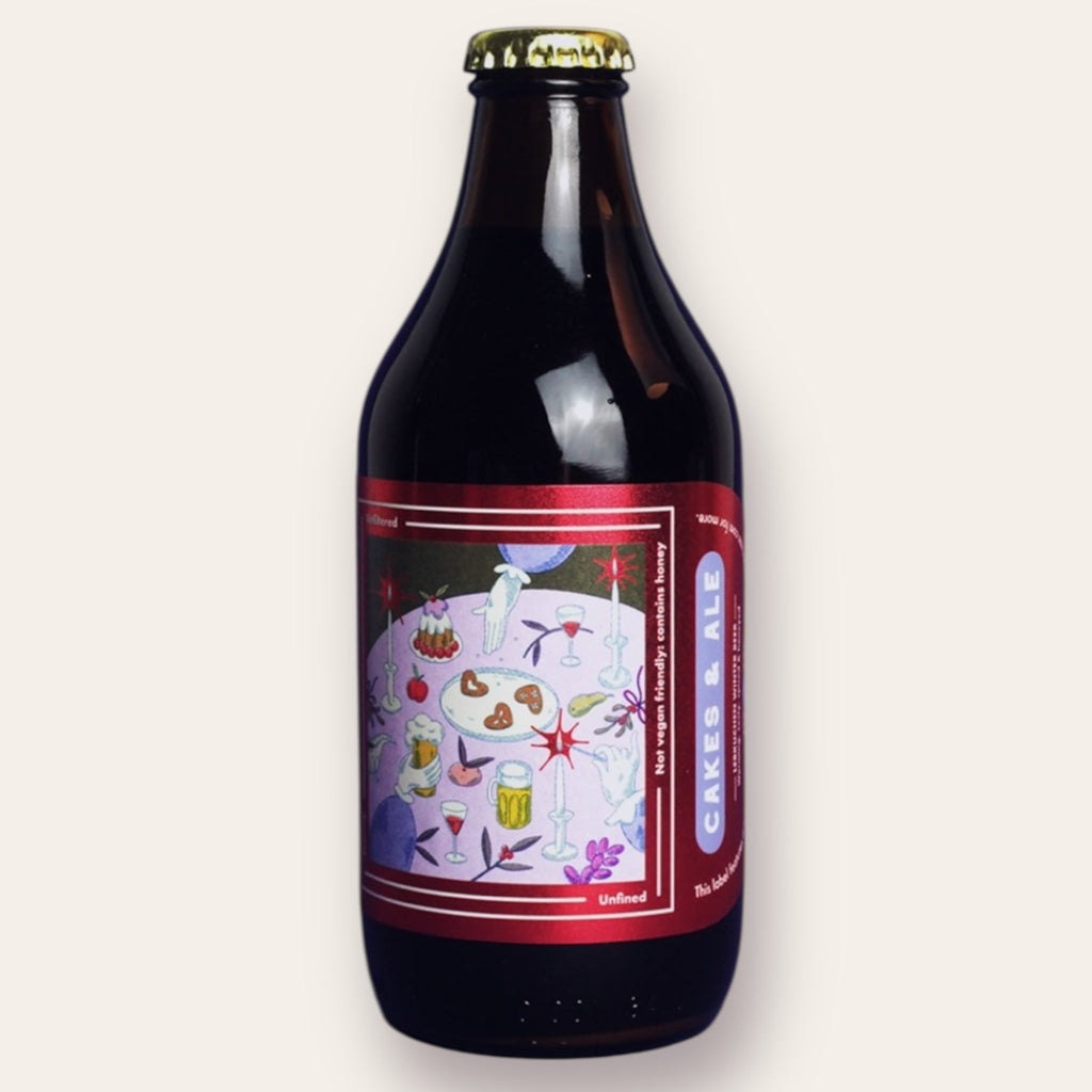 A 330ml Bottleof Beer from Dookit - Cakes & Ales | Lebkechen Winter Beer - available from Grunting Growler Craft Beer)