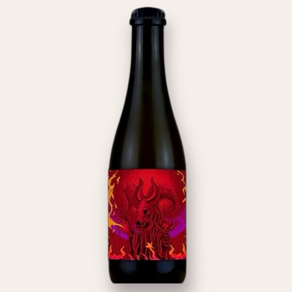 A 375ml Bottleof Beer from Holy Goat - Goatfire | Fruited Sour - available from Grunting Growler Craft Beer)