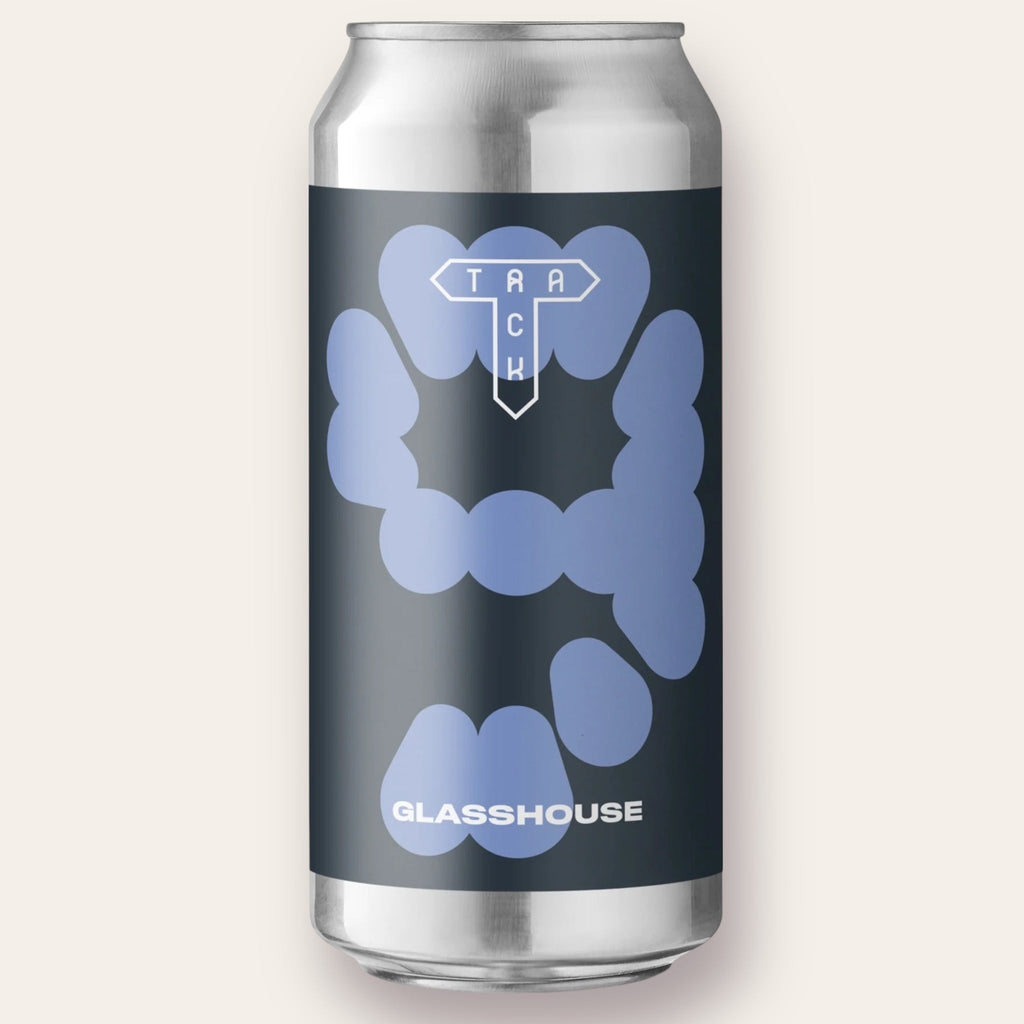 A 440ml Canof Beer from GlassHouse - 9: DDH IPA (collab Track) | DDH IPA - available from Grunting Growler Craft Beer)