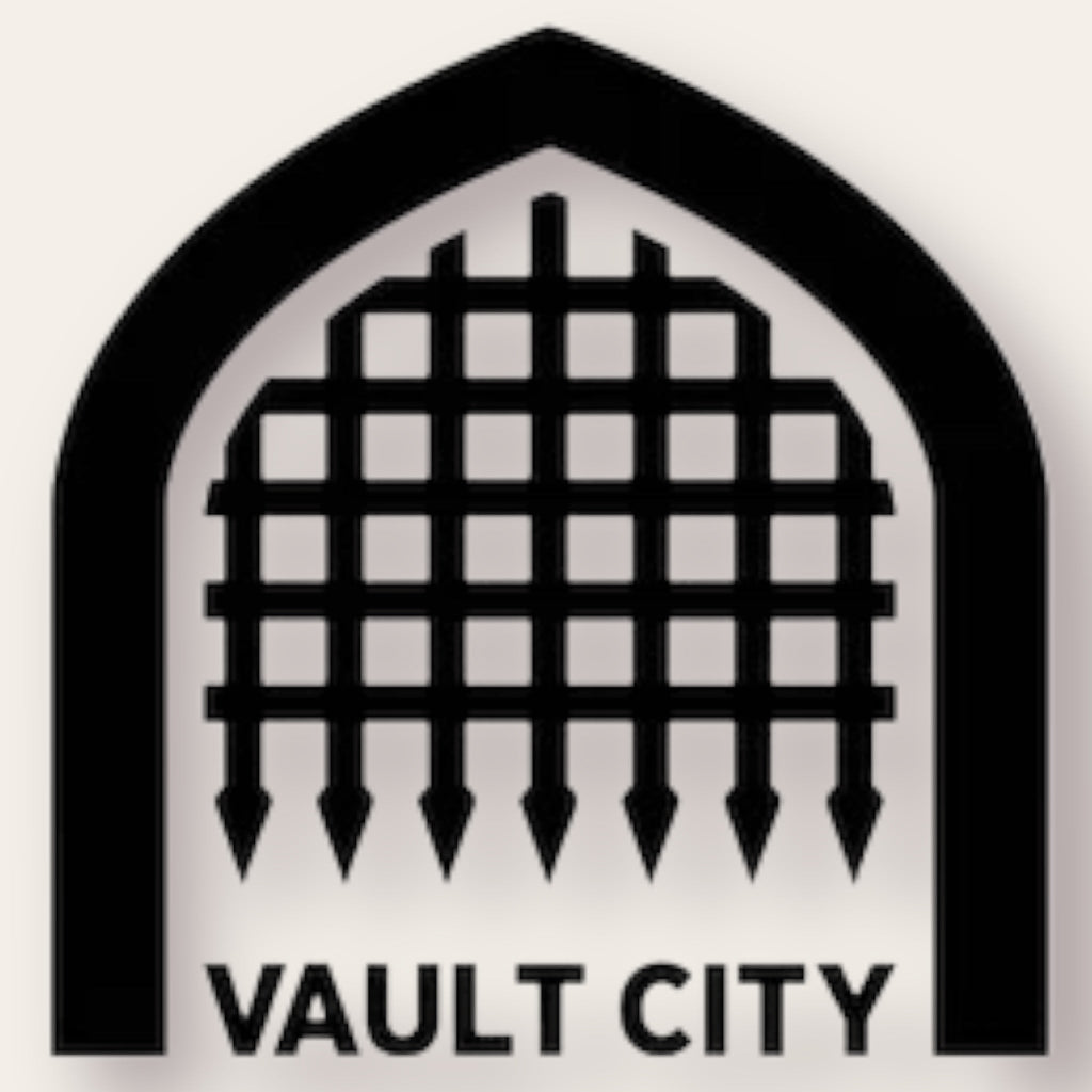 A 440ml Canof Beer from Vault City - Coffee Lemonade | Sour - available from Grunting Growler Craft Beer)
