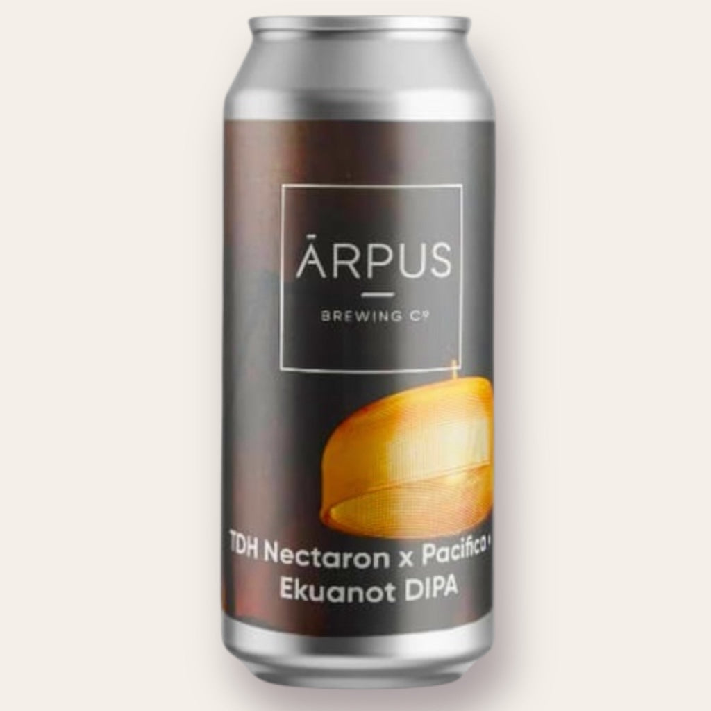 A 440ml Canof Beer from Arpus - TDH Nectaron x Pacifica x Ekuanot DIPA | DIPA - available from Grunting Growler Craft Beer)