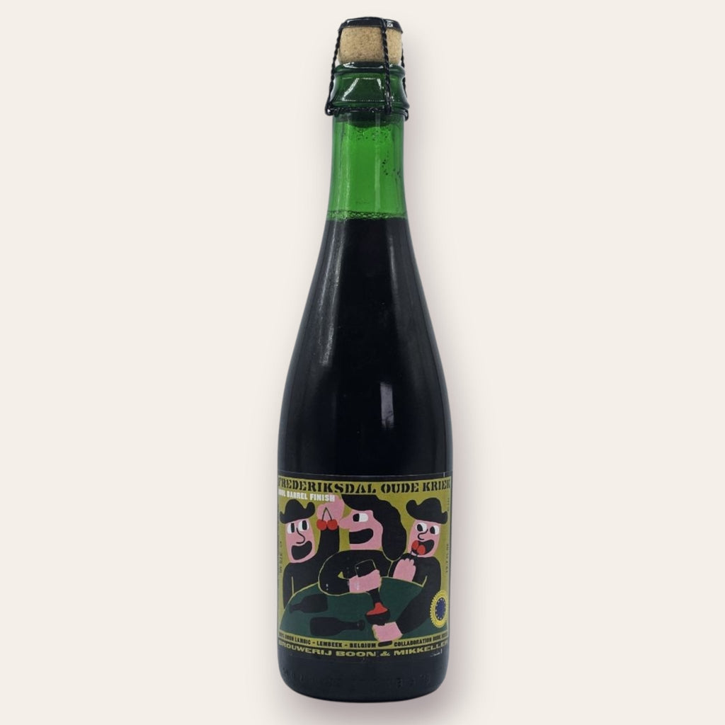 A 375ml Bottleof Beer from Mikkeller - Boon x Mikk Oude Kriek | Lambic - available from Grunting Growler Craft Beer)
