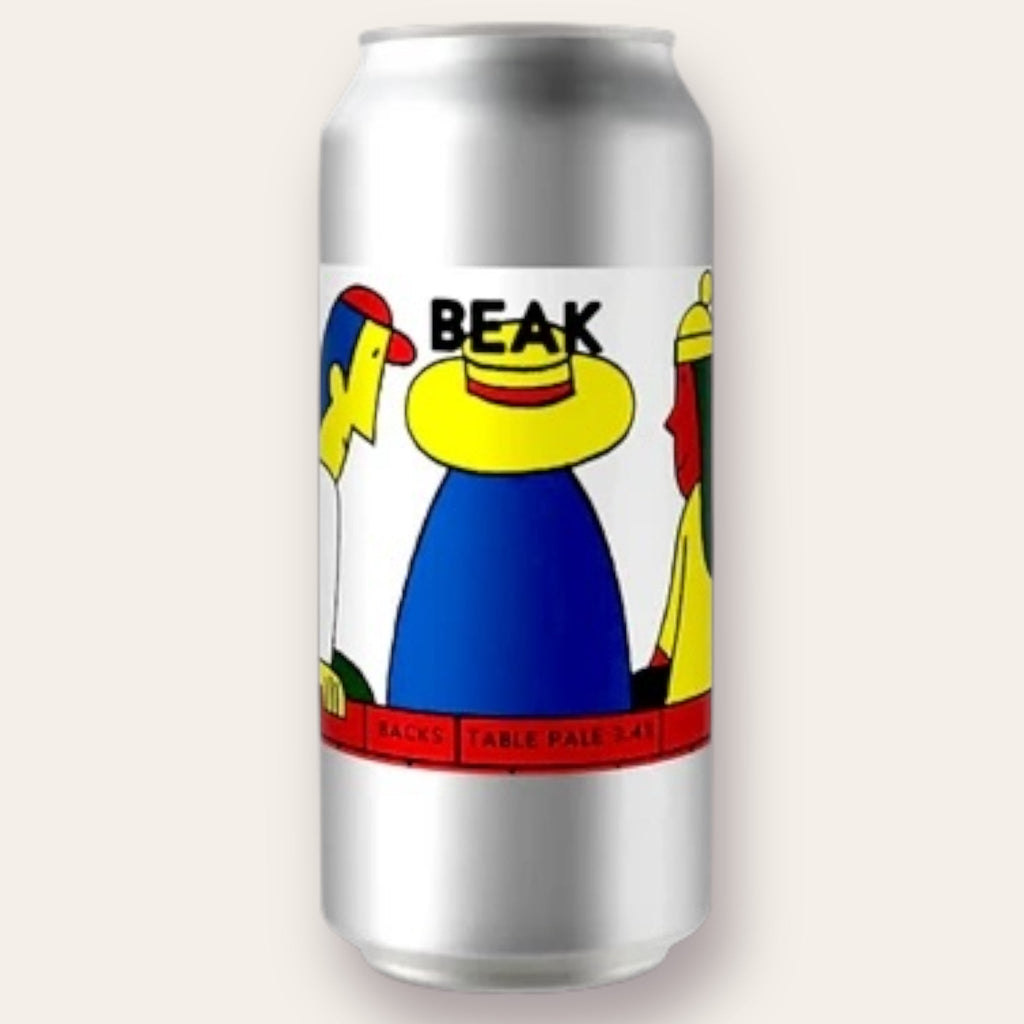 A 440ml Canof Beer from Beak - Backs | Pale Ale - available from Grunting Growler Craft Beer)