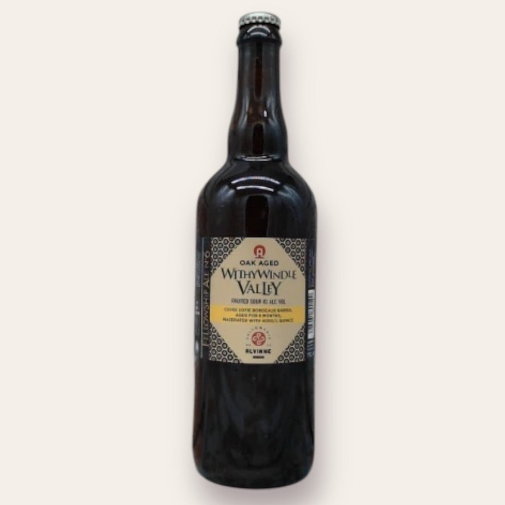 A 750ml Bottleof Beer from Alvinne - Withywindle | BA Wild Ale - available from Grunting Growler Craft Beer)