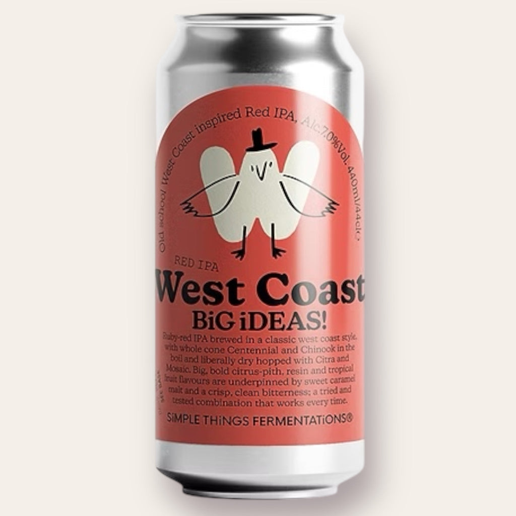 Buy Simple Things Fermentation  - West Coast Red IPA | Free Delivery