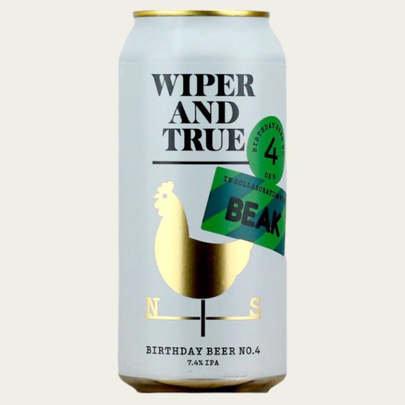 Buy Wiper & True - Birthday Beer No. 4 (Beak collab) | Free Delivery