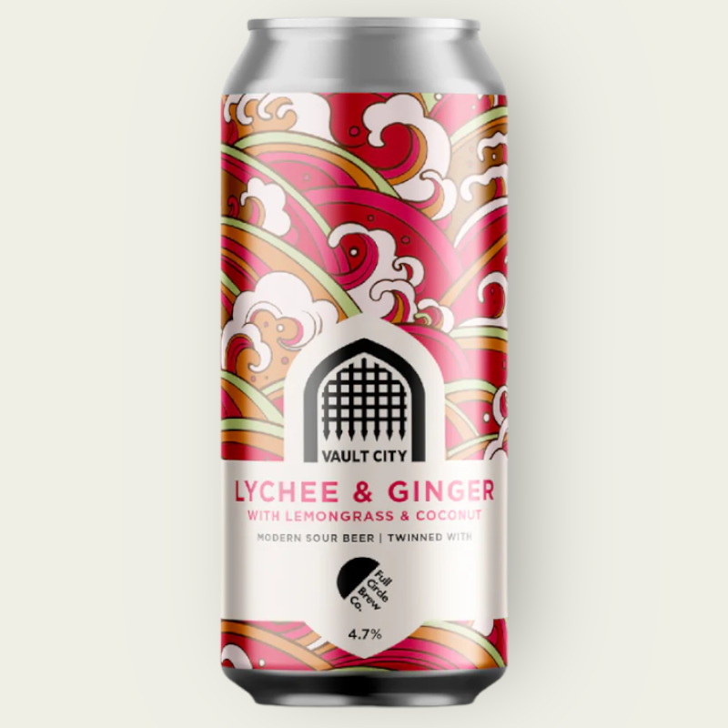 Buy Vault City - Lychee & Ginger, With Lemongrass And Coconut Session Sour (Full circle collab) | Free Delivery