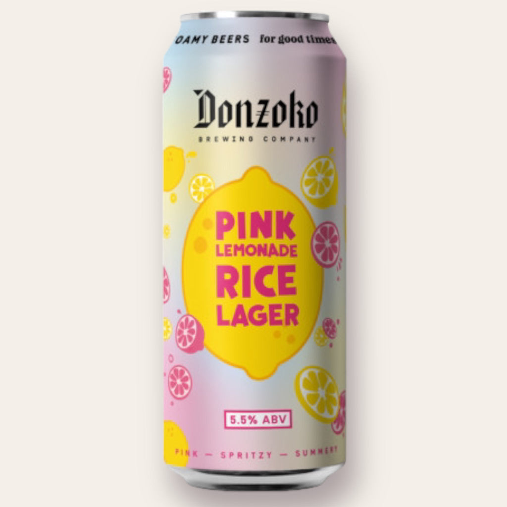 Buy Donzoko - Pink Lemonade Rice Lager | Free Delivery