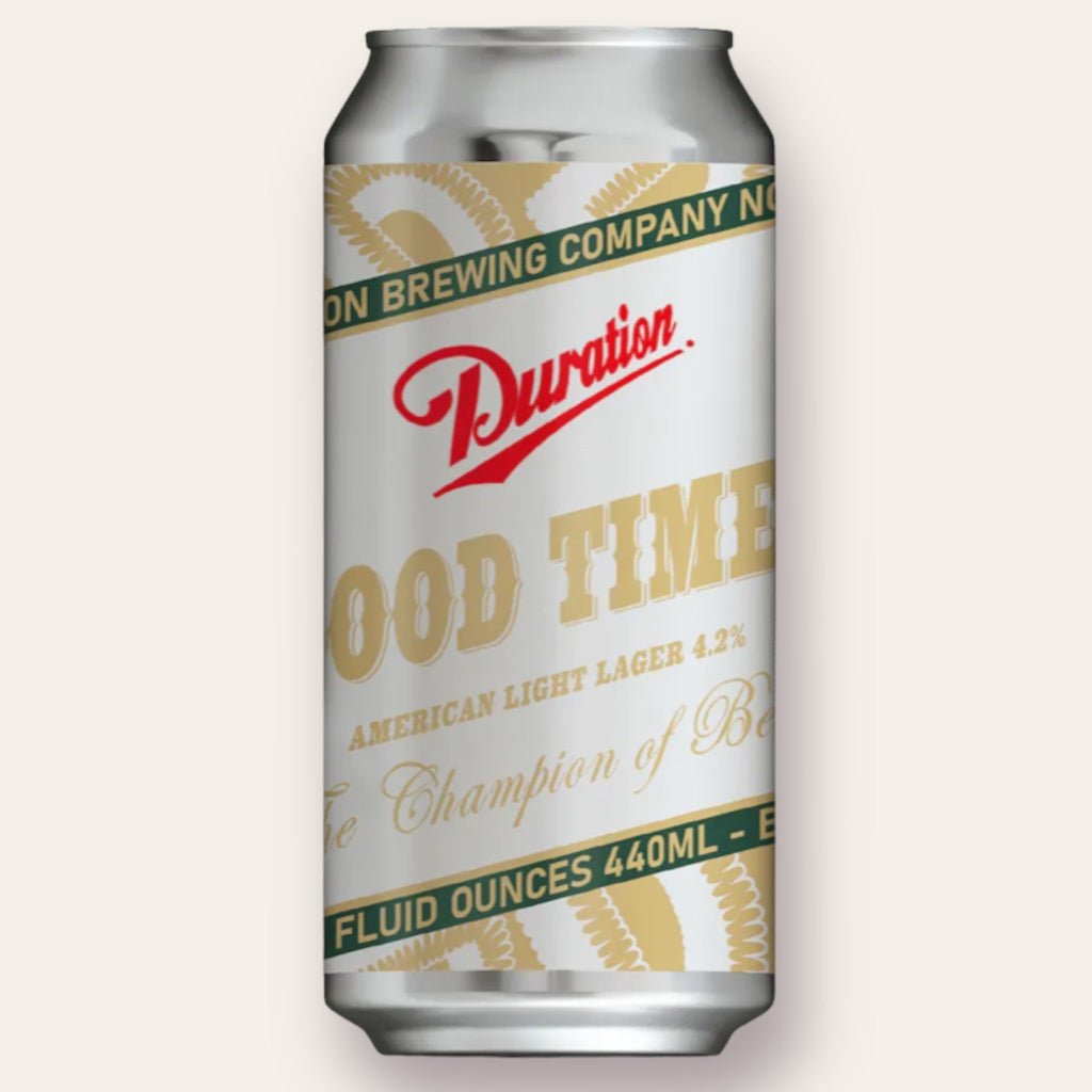 Buy Duration - Good Times Lager | Free Delivery