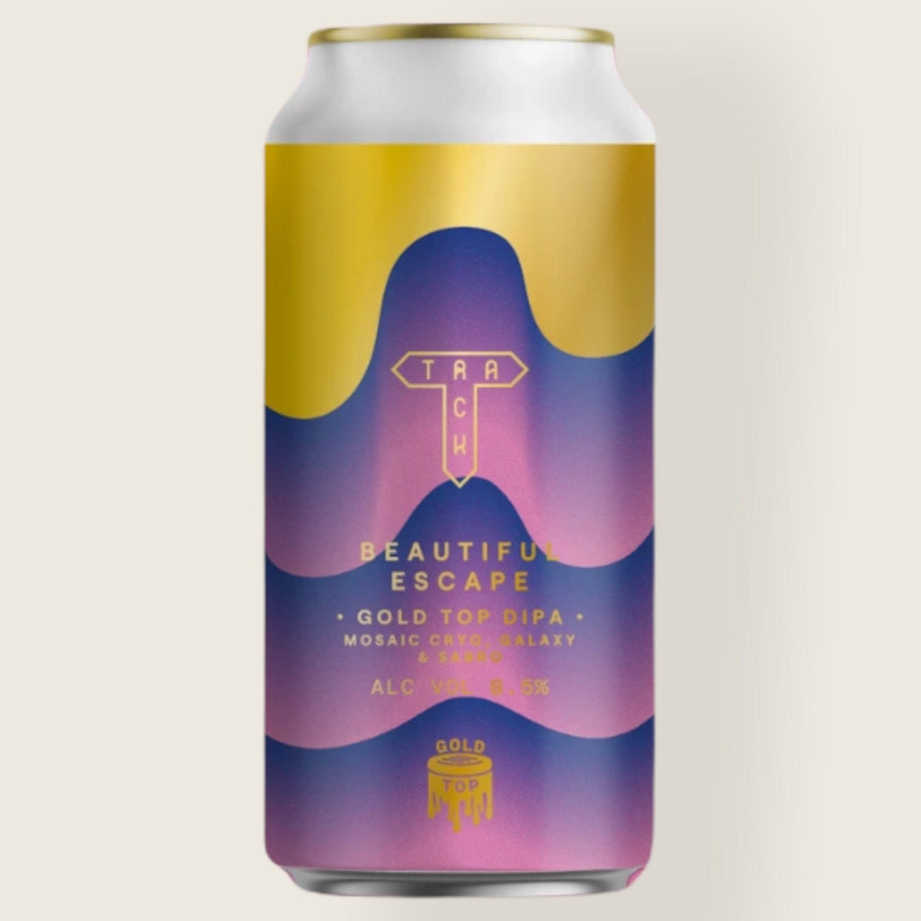 Buy Track Brewing  - Beautiful Escape | Gold Top DIPA | Free Delivery