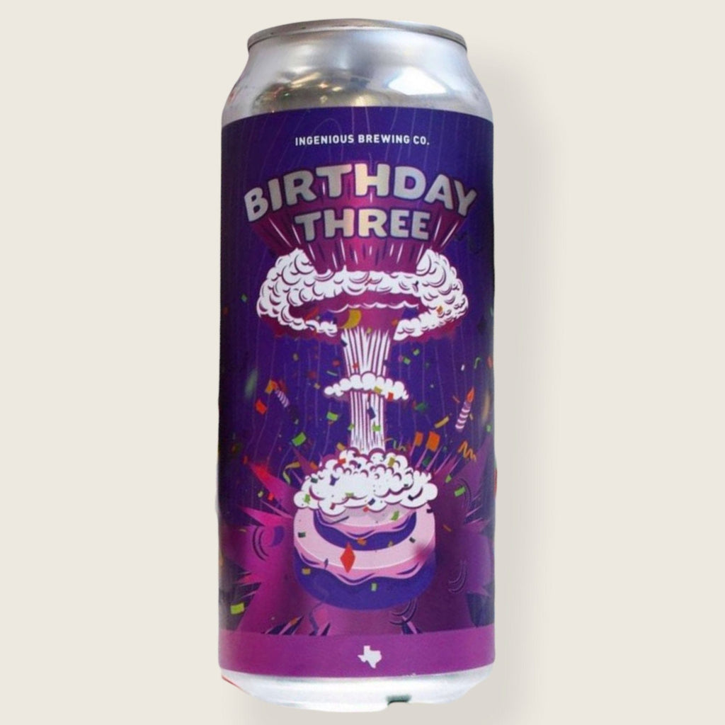 Buy Ingenious Brewing - Birthday Three | Free Delivery